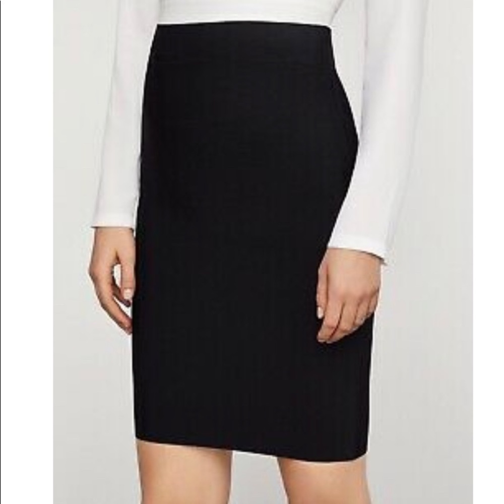 BCBG Black pencil bandage skirt, size XS